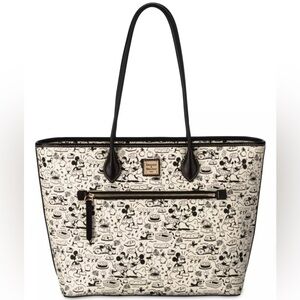 NWT Dooney & Bourke Mickey and Minnie Mouse The Picnic Tote Bag